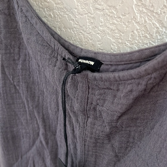 MONROW Easy Romper In gray - Picture 6 of 8